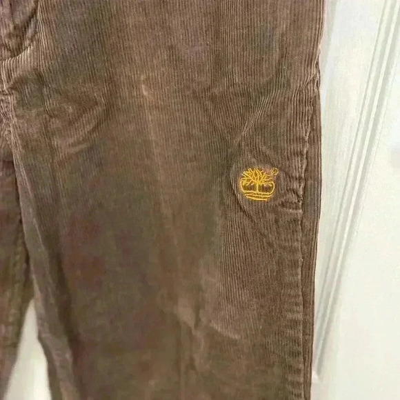 Timberland Women’s Corduroy Straight Leg Pants Brown Size 18 (US 10) - Picture 4 of 13